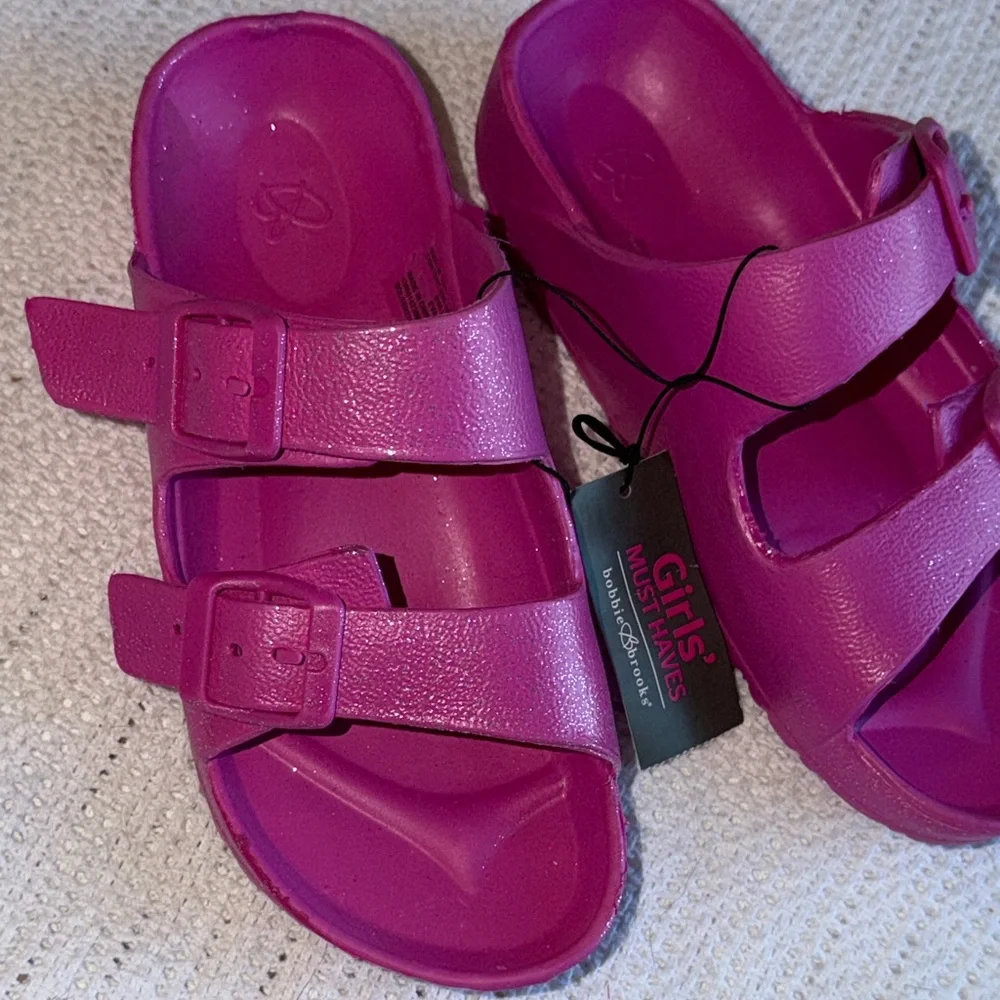 Girls' Pink Sandals‎ Bobbie Brooks Size 13/1